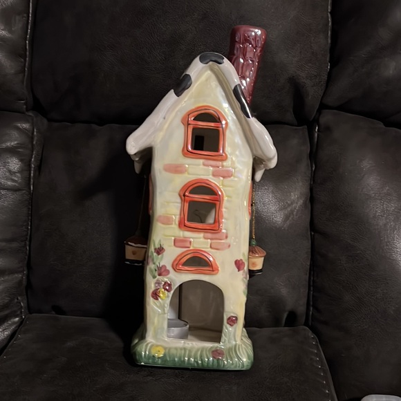 Ceramic tea light holder - Picture 2 of 3